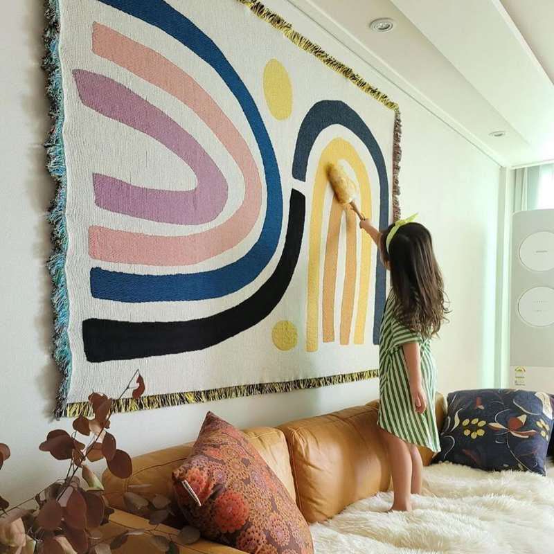 Century Textile & Sewing Supply - المنسوجات مدينة Ins بطانية قطن سميكة