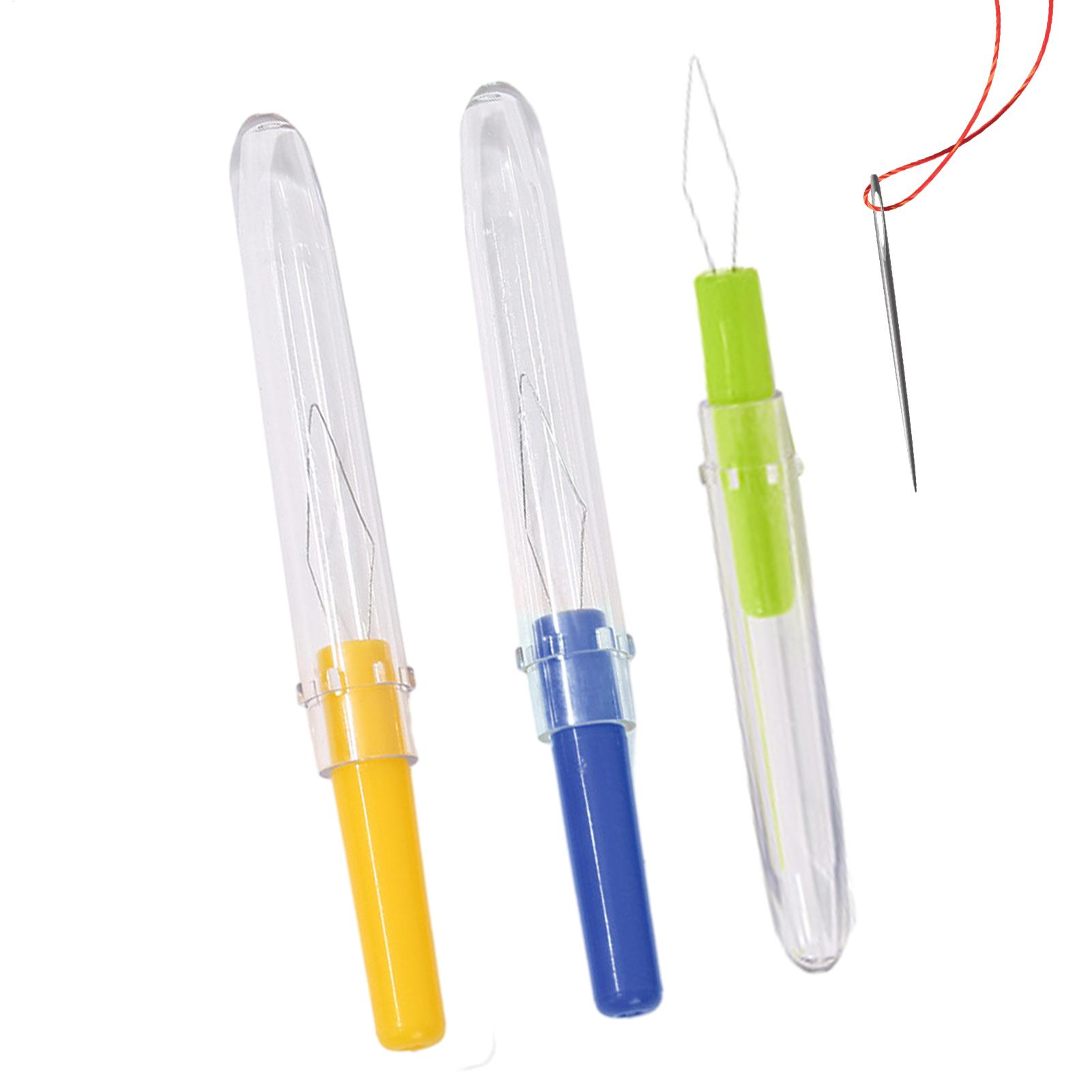 Needle Threader Tool - 3 قطع من أداة تلقيم الخيط