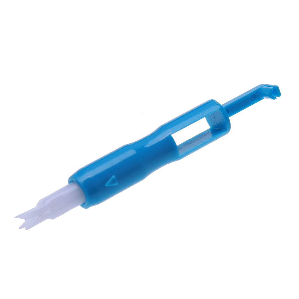 Needle Threader Tool - 5/4/3/2/1 قطعة أداة تخييط يدوية بلاستيكية
