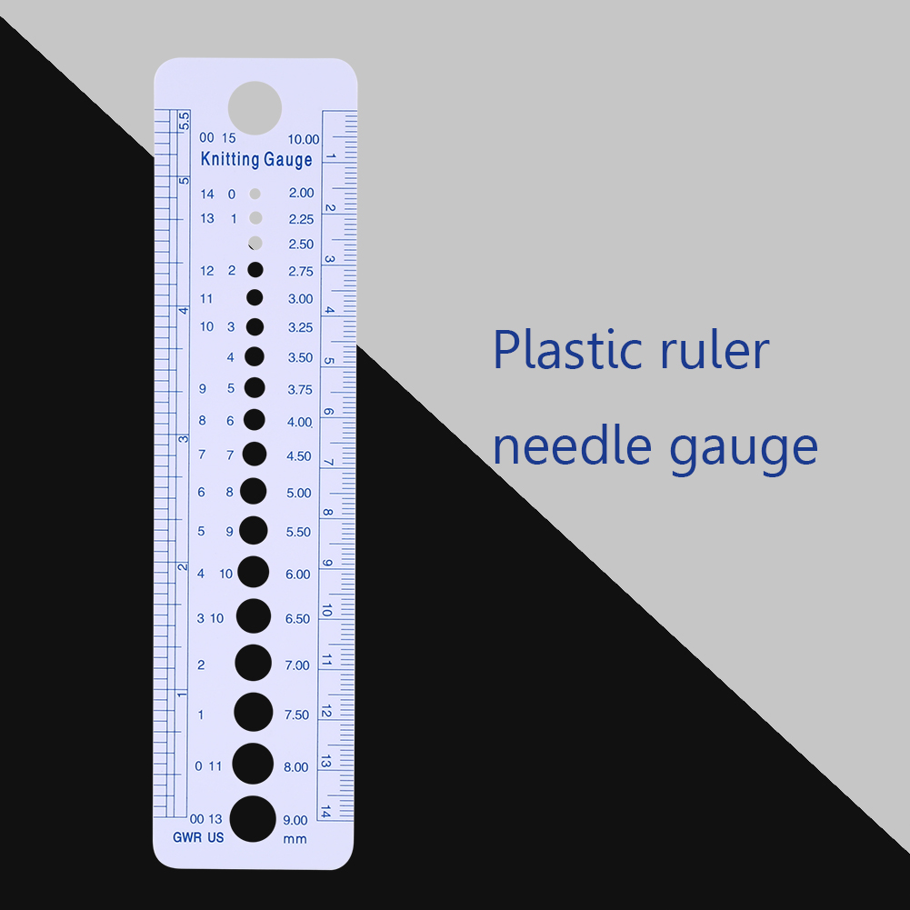 Sewing Gauge Ruler - مسطرة خياطة بلاستيكية للحياكة والتطريز، مقياس