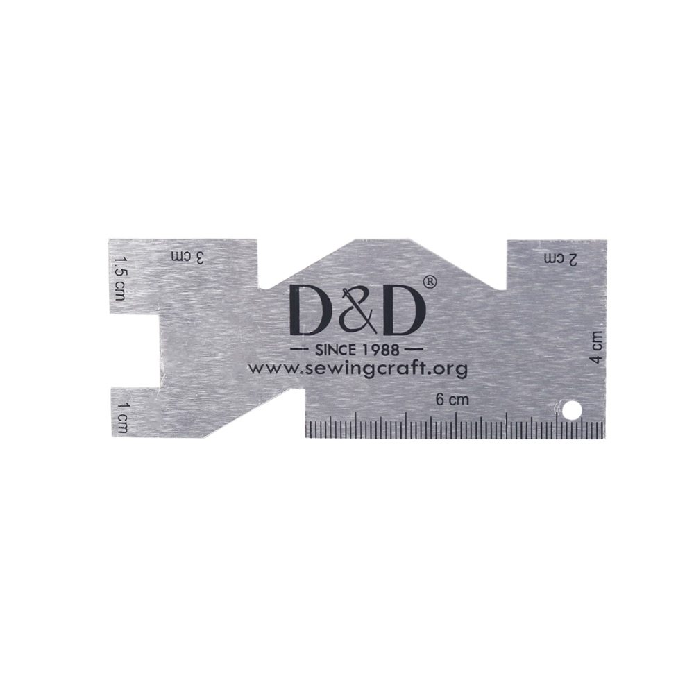 Sewing Gauge Ruler - مقياس قياس المعادن لحاف مسطرة عالية