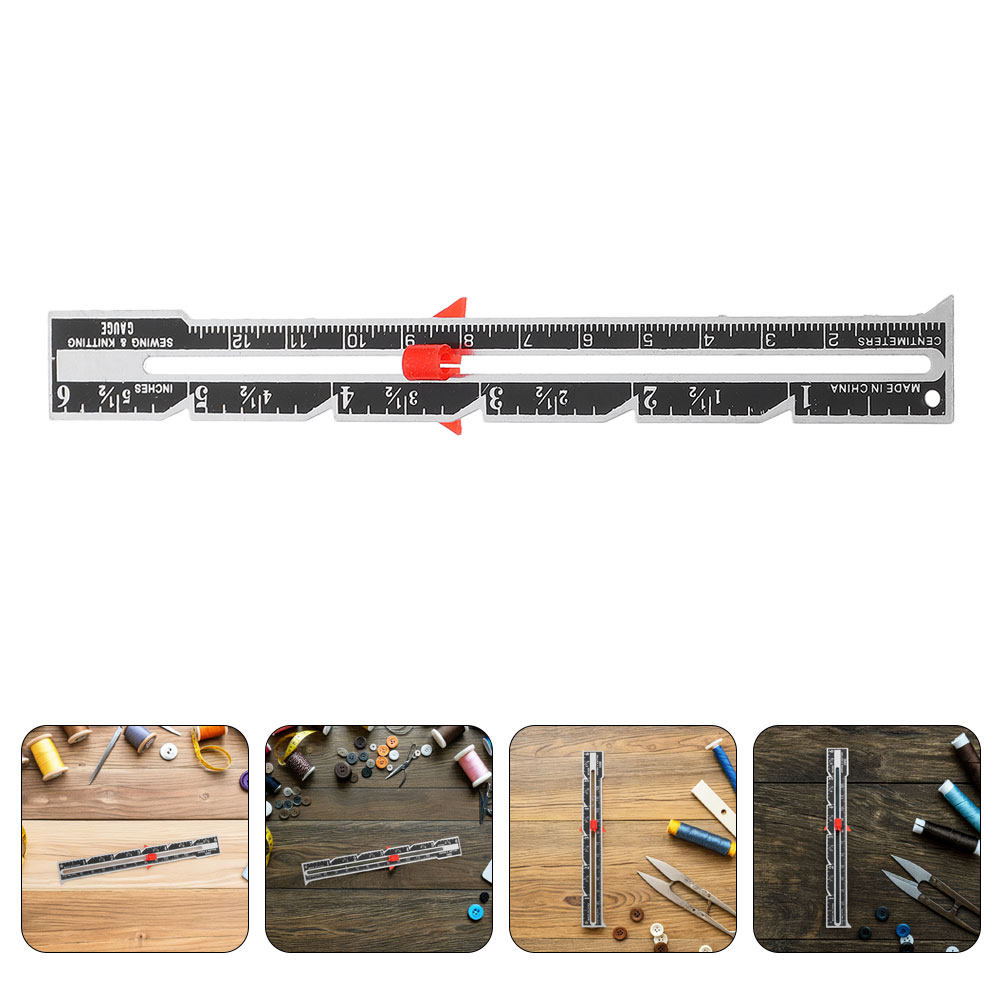 Sewing Gauge Ruler - مجموعة مساطر خياطة محمولة مكونة من
