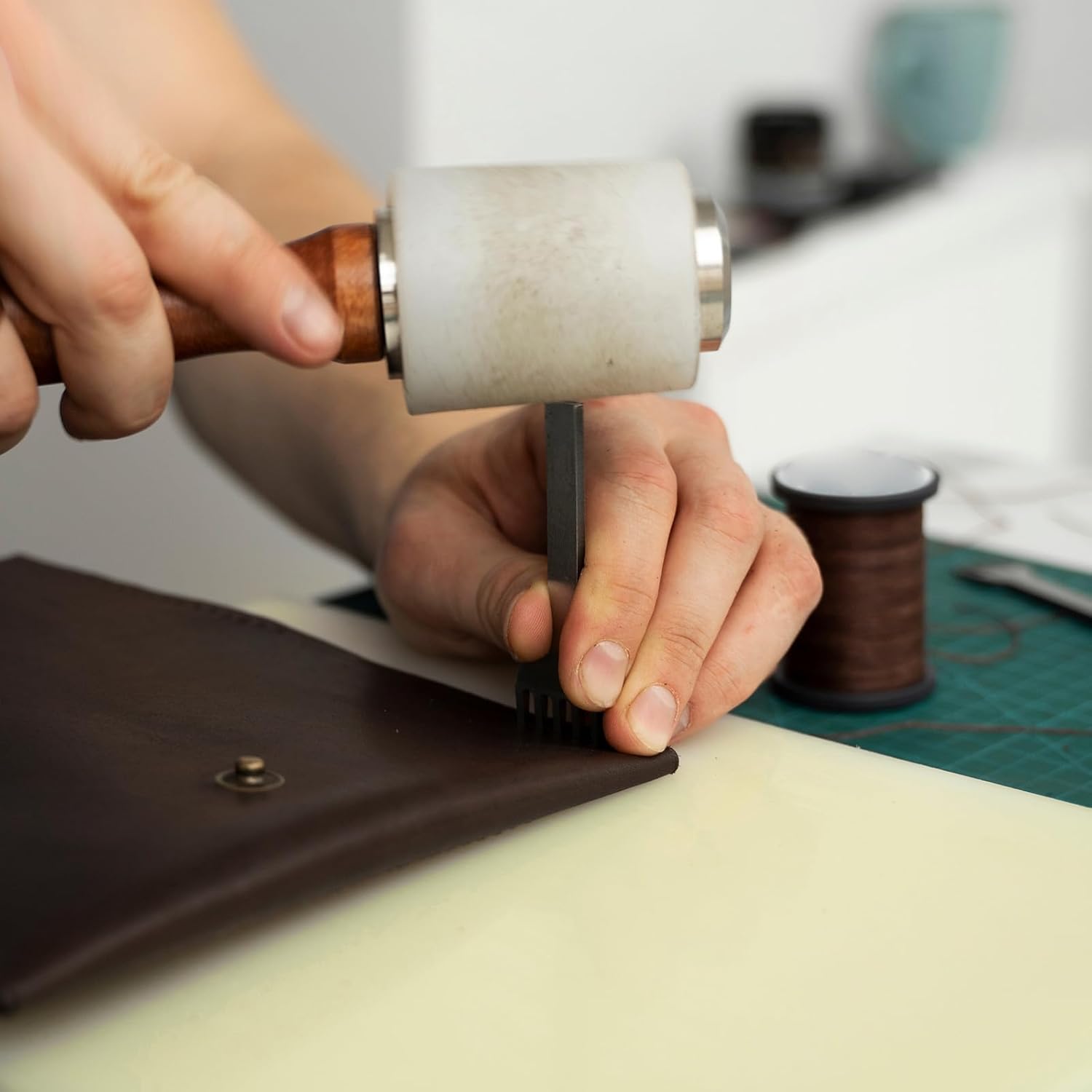 وسادات خرامة جلدية، حصيرة قطع، - مراجعة Cutting Mat Self Heal وسعره
