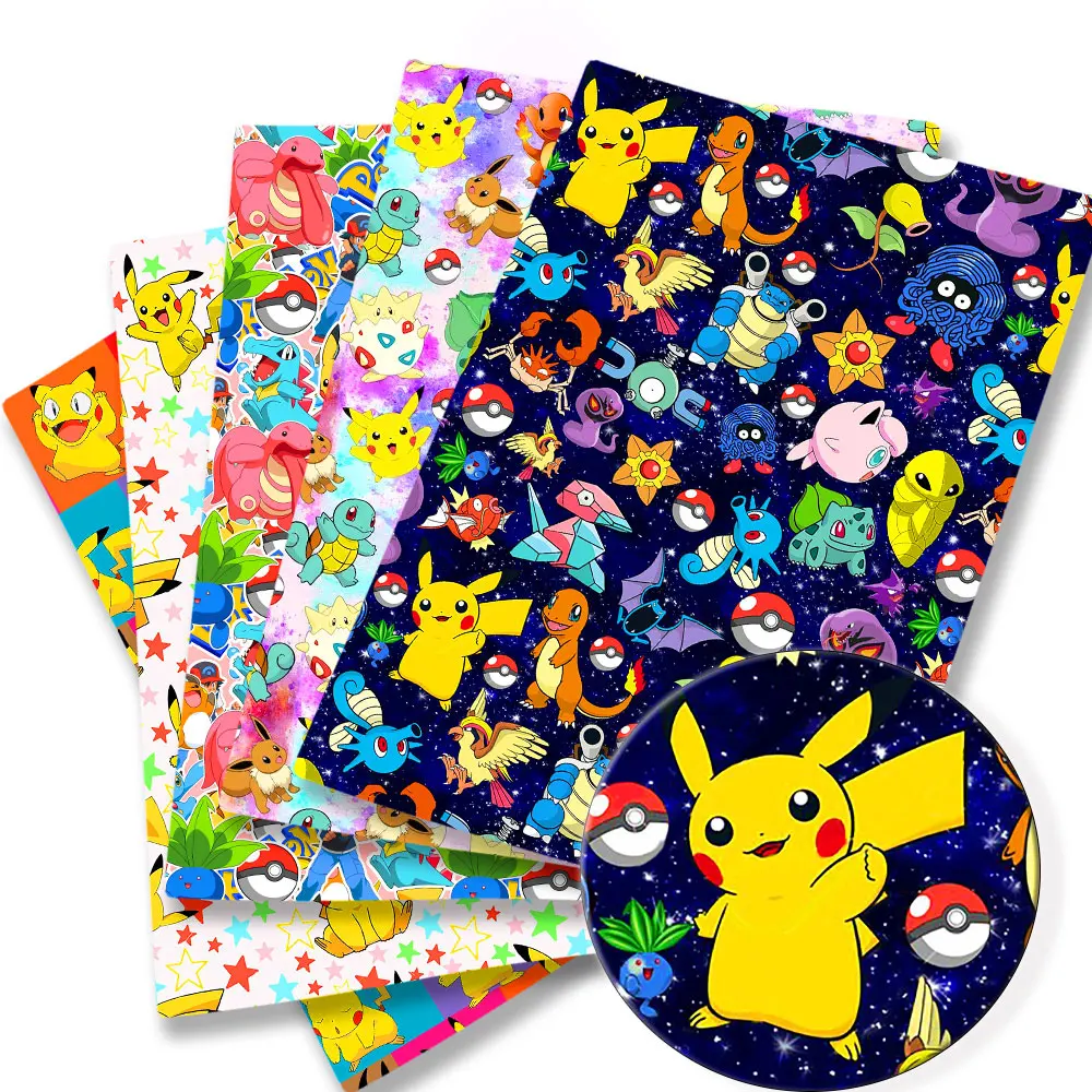 البوكيمون الكرتون Fabric140*50 - مراجعة Sewing Production وسعره