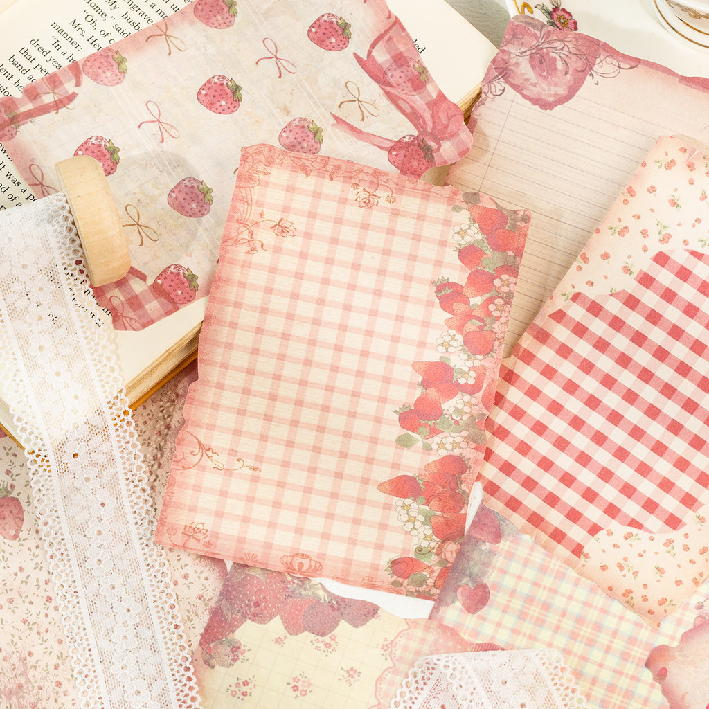 30 ورقة من ورق سكرابوكينغ بتصم - مراجعة Pattern Tissue Paper وسعره