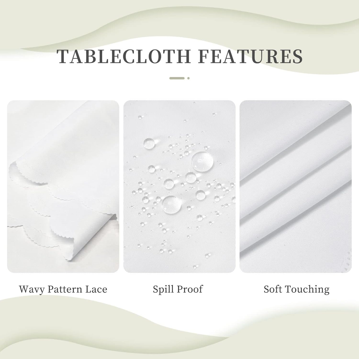 مفرش طاولة أزرق بتصميم سحابي م - مراجعة Century Textile & Sewing Supply وسعره